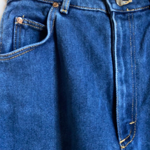 Vintage Lee Denim High Waisted Rise Mom Jeans - Picture 5 of 6